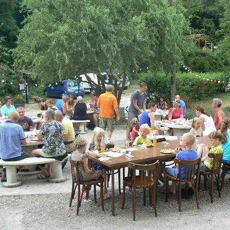 Safaritent At Camping Les Bouleaux Lyxtält Vilsberg