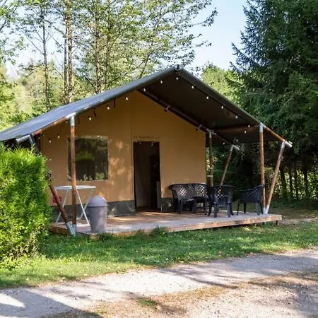 Safaritent At Camping Les Bouleaux Lyxtält Vilsberg