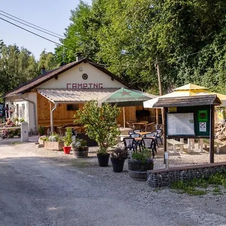Safaritent At Camping Les Bouleaux Lyxtält Vilsberg