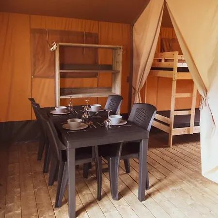 Lyxtält Safaritent At Camping Les Bouleaux *