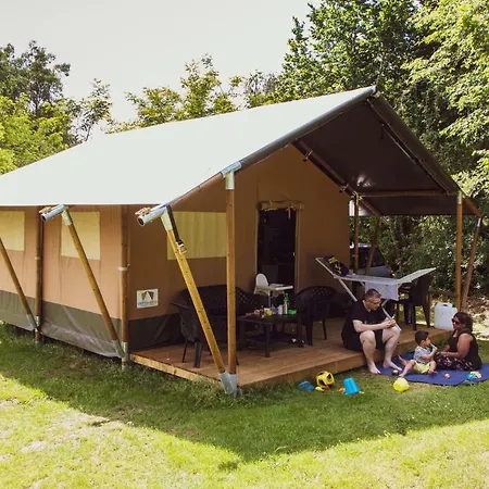 Safaritent At Camping Les Bouleaux Lyxtält